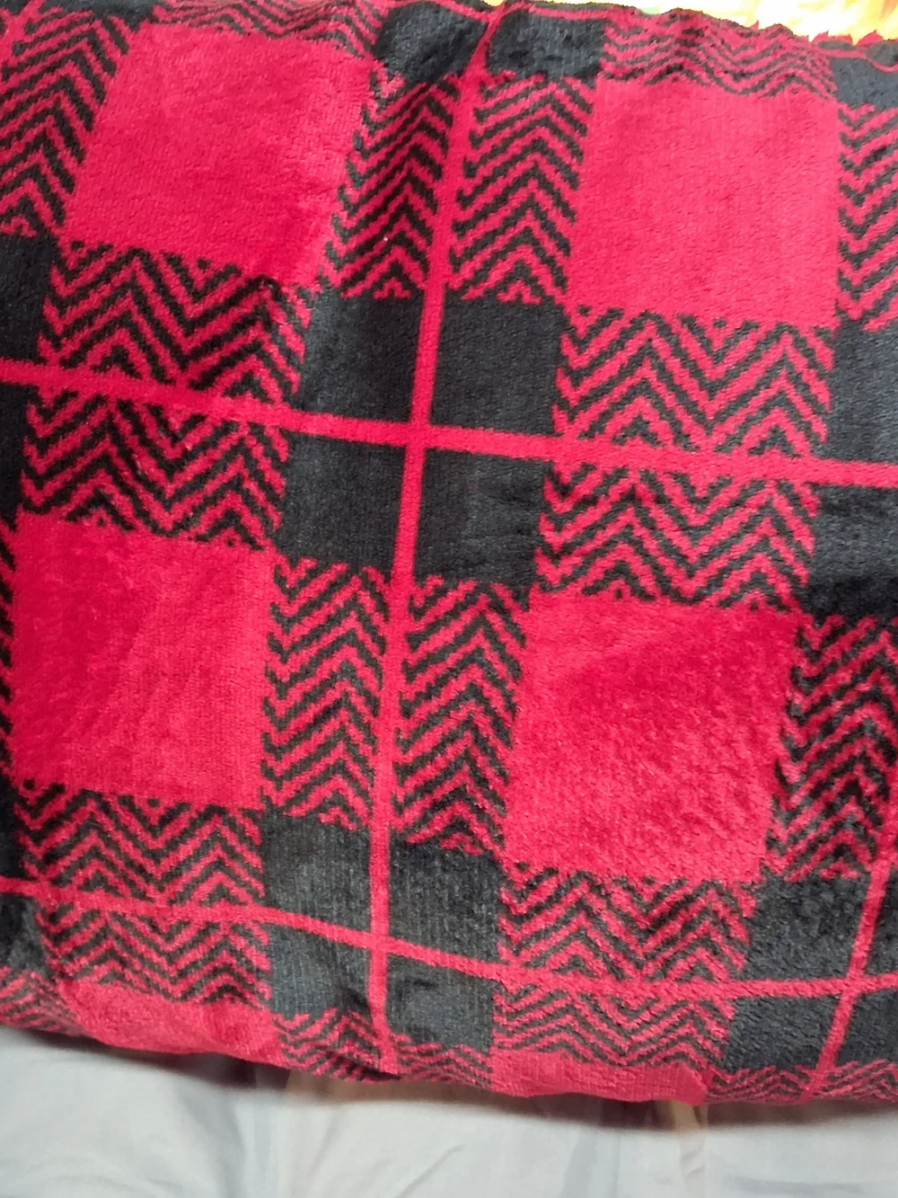 Member's Mark Body Pillow 52 In X 20 In Buffalo Plaid